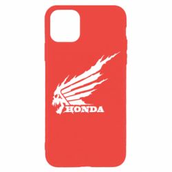 Чехол для iPhone 11 Pro Honda skull - PrintSalon
