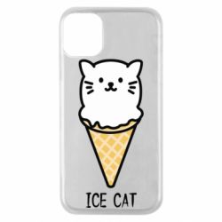 Чехол для iPhone 11 Pro Ice Cat - PrintSalon