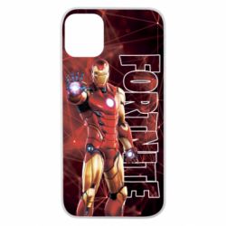Чехол для iPhone 11 Pro Iron Man Fortnite - PrintSalon