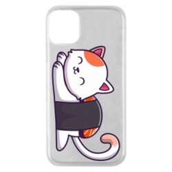 Чехол для iPhone 11 Pro Котик-суши - PrintSalon