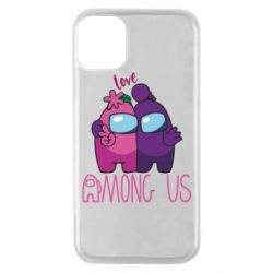 Чехол для iPhone 11 Pro Love is Among Us - PrintSalon