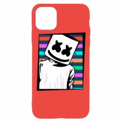 Чехол для iPhone 11 Pro Marshmello Colorful Portrait - PrintSalon