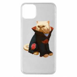 Чехол для iPhone 11 Pro Max Akatsuki angry cat - PrintSalon