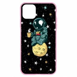 Чохол для iPhone 11 Pro Max Astronaut and coffee - PrintSalon