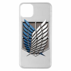 Чехол для iPhone 11 Pro Max Attack Titan Survey Corps Logo 3D - PrintSalon