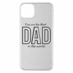 Чехол для iPhone 11 Pro Max Best dad text