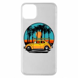 Чехол для iPhone 11 Pro Max Car and sunset - PrintSalon