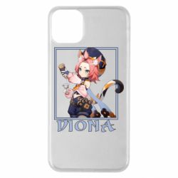 Чехол для iPhone 11 Pro Max Diona Genshin Impact - PrintSalon