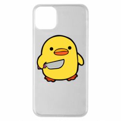 Чохол для iPhone 11 Pro Max Duckling With A Knife - PrintSalon