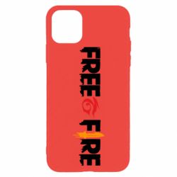 Чохол для iPhone 11 Pro Max Free fire and logo Garena - PrintSalon