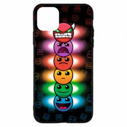 Чохол для iPhone 11 Pro Max Geometry Dash Levels - PrintSalon