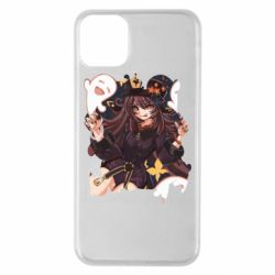 Чехол для iPhone 11 Pro Max Halloween Impact Hu Tao-PrintSalon Чехол для iPhone 11 Pro Max Halloween Impact Hu Tao
