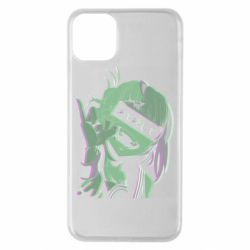 Чехол для iPhone 11 Pro Max Himiko Toga glitch-PrintSalon Чехол для iPhone 11 Pro Max Himiko Toga glitch