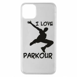 Чехол для iPhone 11 Pro Max I love parkour - PrintSalon