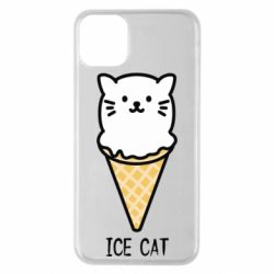 Чехол для iPhone 11 Pro Max Ice Cat - PrintSalon