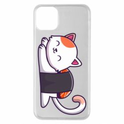 Чехол для iPhone 11 Pro Max Котик-суши - PrintSalon