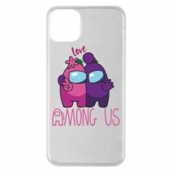 Чохол для iPhone 11 Pro Max Love is Among Us-PrintSalon Чохол для iPhone 11 Pro Max Love is Among Us