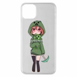 Чехол для iPhone 11 Pro Max Minecraft anime - PrintSalon