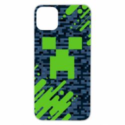 Чехол для iPhone 11 Pro Max Minecraft Creeper - PrintSalon
