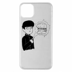 Чохол для iPhone 11 Pro Max Моб Психо та гамбургер-PrintSalon Чохол для iPhone 11 Pro Max Моб Психо та гамбургер