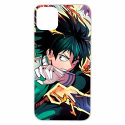 Чехол для iPhone 11 Pro Max My hero academy Izuku Midoriya-PrintSalon Чехол для iPhone 11 Pro Max My hero academy Izuku Midoriya