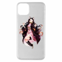 Чохол для iPhone 11 Pro Max Nezuko cat - PrintSalon