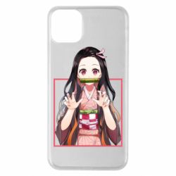 Чехол для iPhone 11 Pro Max Nezuko - PrintSalon