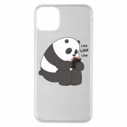 Чехол для iPhone 11 Pro Max Панда лайк - PrintSalon