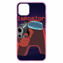 Чохол для iPhone 11 Pro Max Red With A Gun-PrintSalon Чохол для iPhone 11 Pro Max Red With A Gun