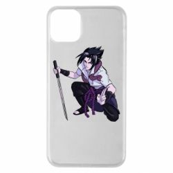 Чехол для iPhone 11 Pro Max Sasuke with katana - PrintSalon
