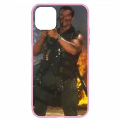 Чохол для iPhone 11 Pro Max Шварценегер з базукою - PrintSalon