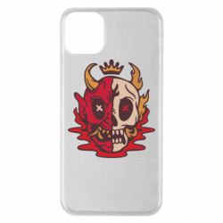 Чехол для iPhone 11 Pro Max Skull face - PrintSalon