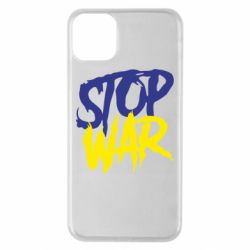 Чехол для iPhone 11 Pro Max Stop this war - PrintSalon