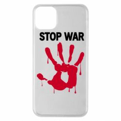 Чехол для iPhone 11 Pro Max Stop War - PrintSalon