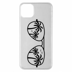 Чехол для iPhone 11 Pro Max Sunglasses And Palm Trees - PrintSalon
