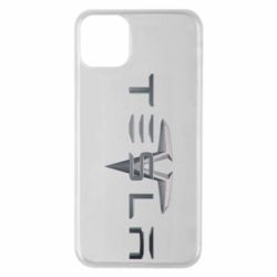 Чехол для iPhone 11 Pro Max Tesla Car logo - PrintSalon