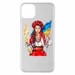 Чохол для iPhone 11 Pro Max Українська дівчина у вінку