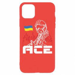 Чехол для iPhone 11 Pro Max Украинский летчик - PrintSalon