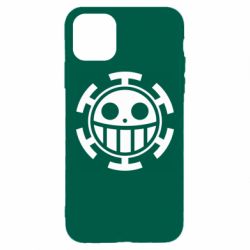 Чехол для iPhone 11 Pro Max Ван Пис флаг Трафальгара - PrintSalon