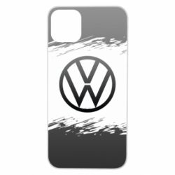 Чохол для iPhone 11 Pro Max Volkswagen logo and grunge - PrintSalon