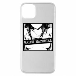 Чохол для iPhone 11 Pro Max Waifu Material - PrintSalon