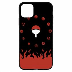 Чехол для iPhone 11 Pro Naruto Sasuke Uchiha Sharingan - PrintSalon
