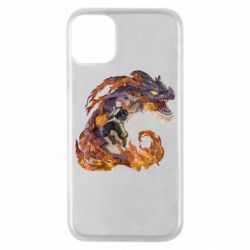 Чехол для iPhone 11 Pro Natsu with a dragon - PrintSalon