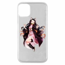 Чохол для iPhone 11 Pro Nezuko cat - PrintSalon