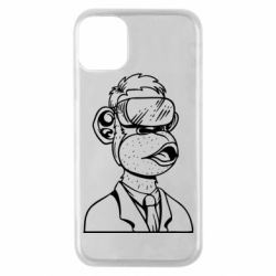 Чехол для iPhone 11 Pro Обезьяна в виртуальных очках - PrintSalon