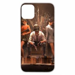 Чехол для iPhone 11 Pro Pubg on the throne - PrintSalon