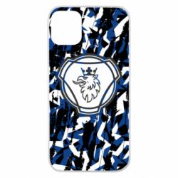 Чохол для iPhone 11 Pro Scania logo and grunge - PrintSalon