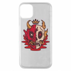 Чехол для iPhone 11 Pro Skull face - PrintSalon