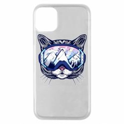 Чехол для iPhone 11 Pro Snowboard Cat - PrintSalon
