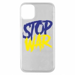 Чехол для iPhone 11 Pro Stop this war - PrintSalon